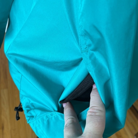 Champion Authentic Athletic wear half zip wind breaker rain KU Jayhawks size S - Picture 15 of 16